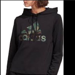 Adidas Hoodie Size Small - Black / Camo